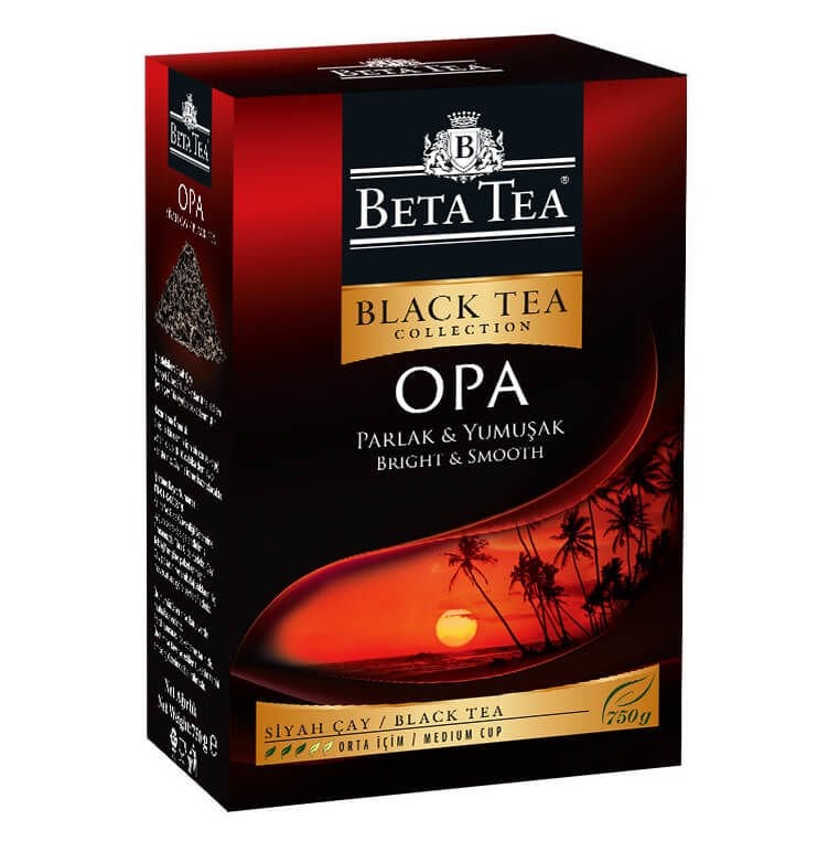 Beta Premium Opa 750 Gr % 100 Seylon İthal Siyah Çay