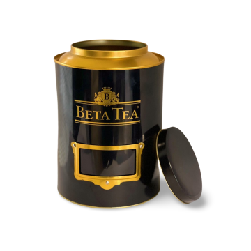 Beta Tea Çay, Kahve ve Çok Amaçlı Metal Saklama Kutusu (21.5 cm x 15 cm) Ba3812