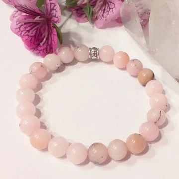Pembe Opal Taşı Bileklik