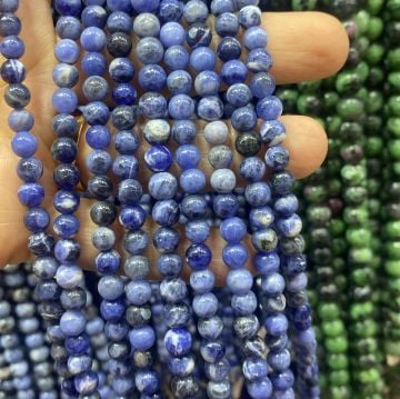 Sodalit Doğal Taş Dizi 6mm