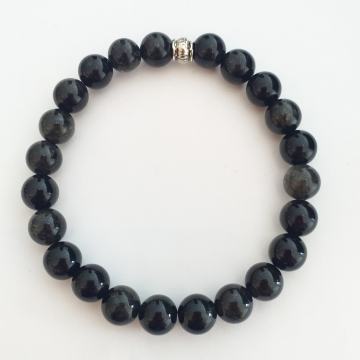 Gold Obsidyen Doğal Taş Bileklik