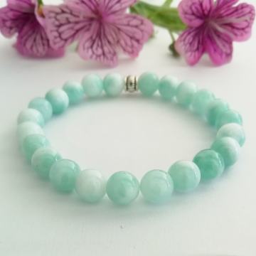 Larimar (Yunus Taşı) Doğal Taş Bileklik