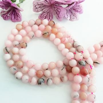 Pembe Opal Doğal Taş Dizi