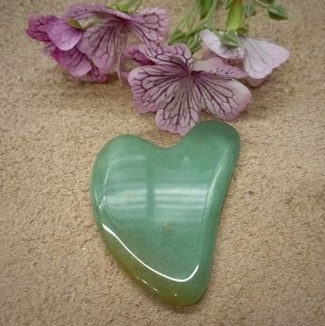 Aventurin Gua Sha Masaj Aleti