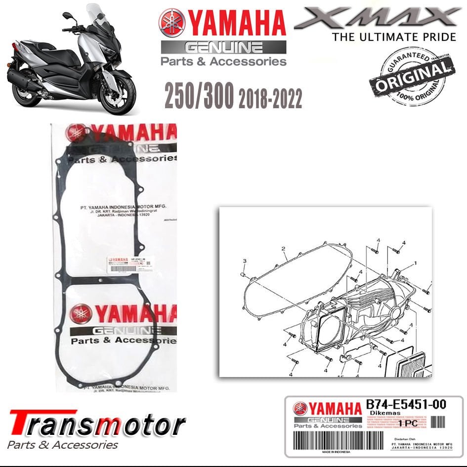 Orijinal XMAX 250/300 2018-2022 Karter Krank Kapak Contası