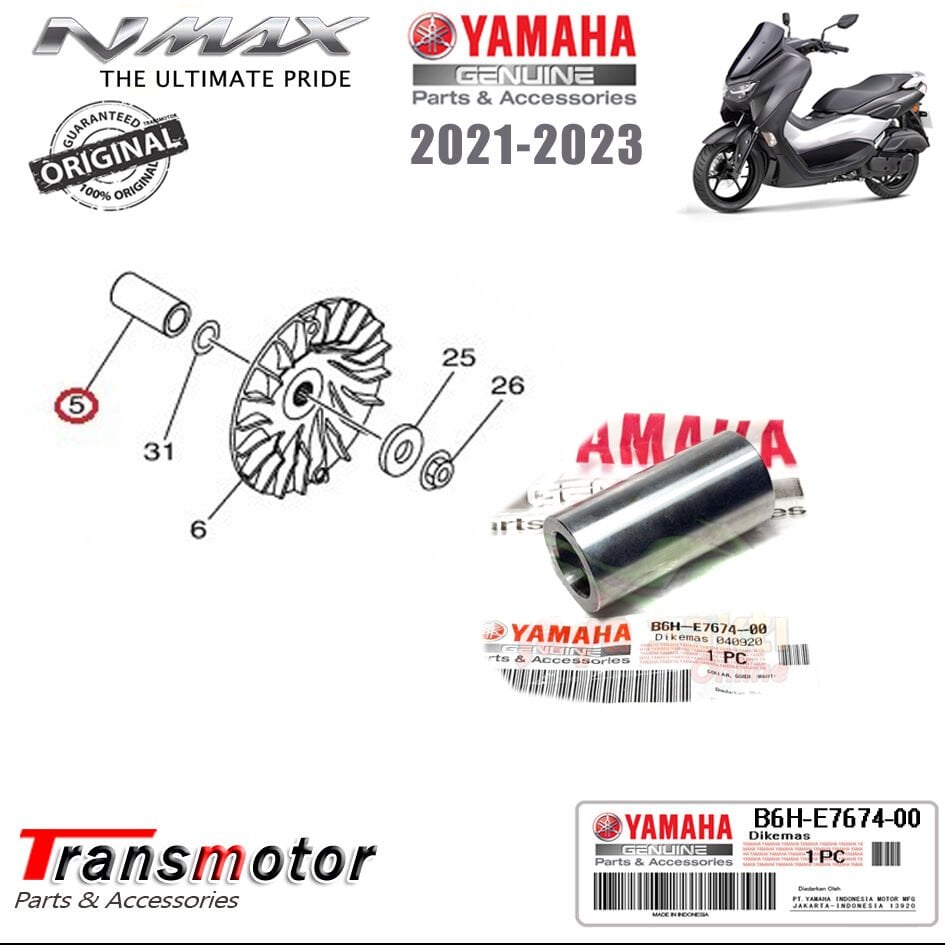 Orijinal NMAX 125/155 2021-2024 Ön Hareketli Kasnak Burcu