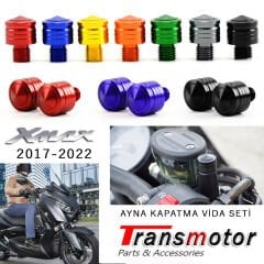 Xmax Ironmax Techmax 10 mm Düz Diş Ayna Kapatma Vida Seti 2017-2022