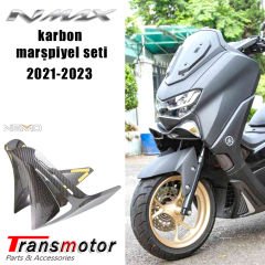 Nmax 125/155 2021-2023 Marşpiyel Karbon Kapak Seti