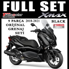Xmax Ironmax Techmax Mat Siyah 125/250/300 Orijinal Komple Full Grenaj Seti