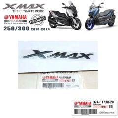 Orijinal XMAX 125/250/300/400 2018-2024 Amblem Logo Koyu Füme