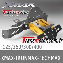 Xmax Ironmax Techmax 125-250-300-400 2018-2022 Spor Plakalık