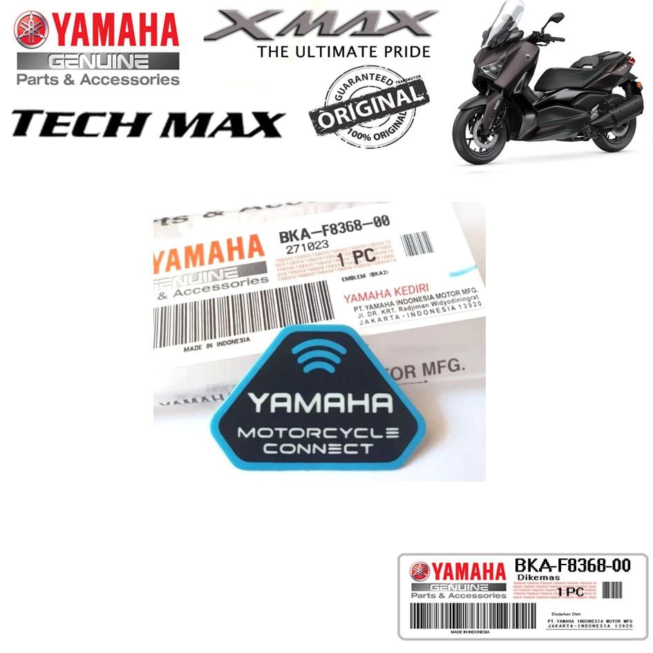 Orijinal XMAX TECHMAX 2023-2024 Connect Sticker