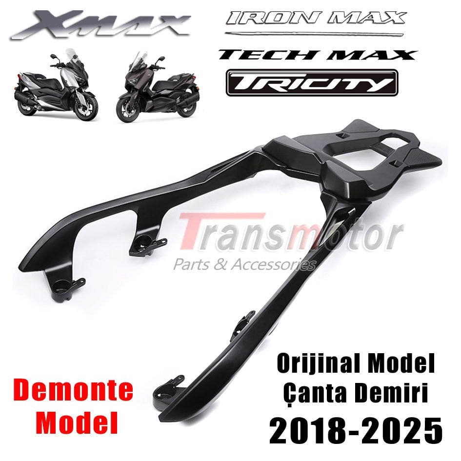 Xmax Ironmax Techmax 2018-2025 Tricity 300 2020-2025 Orijinal Model Demonte İthal Çanta Demiri