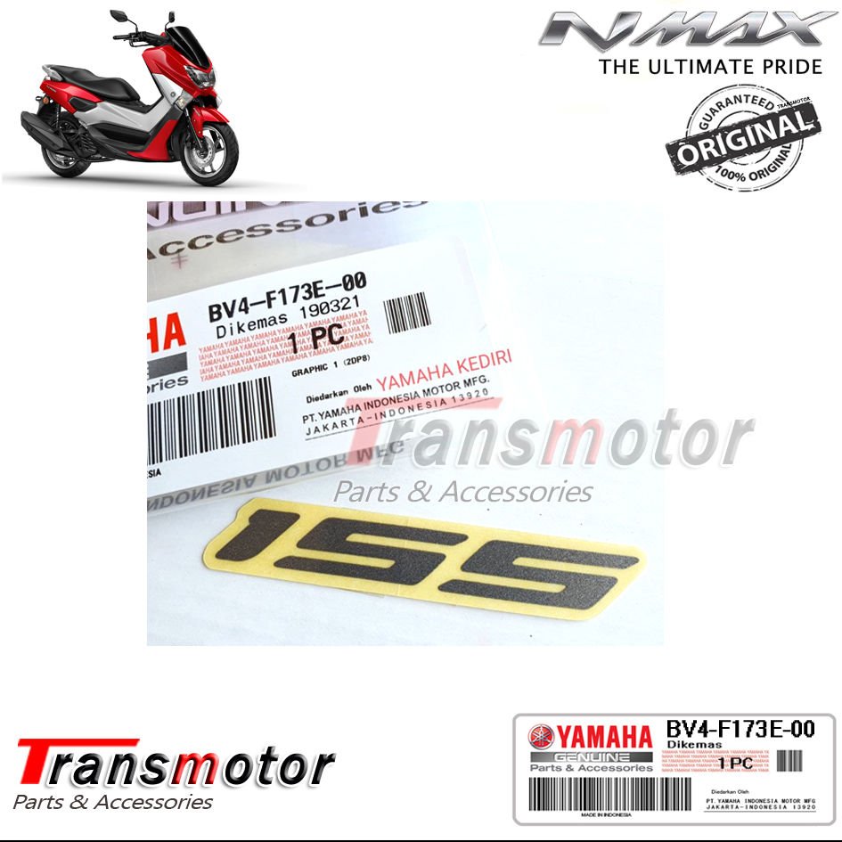 Orijinal NMAX 155 Logo Sticker Amblem