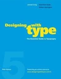 DESIGNING WITH TYPE