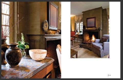 CONTEMPORARY LIVING WITH ANTIQUES