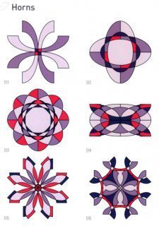 1,0001 SYMMETRICAL PATTERNS BOOK&CD