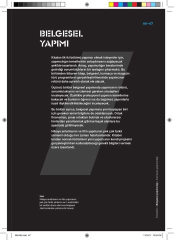 FİLM YAPIMI TEMELLERİ 01-YAPIM