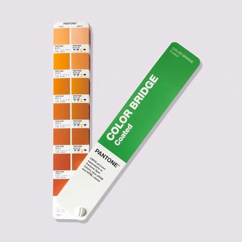 PANTONE COLOR BRIDGE COATED & UNCOATED (2 GUIDES SET)