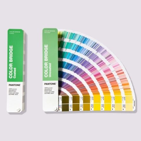 PANTONE COLOR BRIDGE COATED & UNCOATED (2 GUIDES SET)