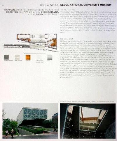 CONTEMPORARY MUSEUMS / ARCHITECTURE HISTORY COLLECTIONS-BRAUN