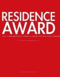 RESIDENCE AWARD