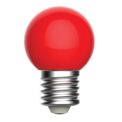 MAKEL 1 W E27 LED GECE AMPÜL KIRMIZI