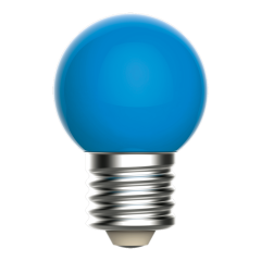 MAKEL 1 W E27 LED GECE AMPÜL MAVİ