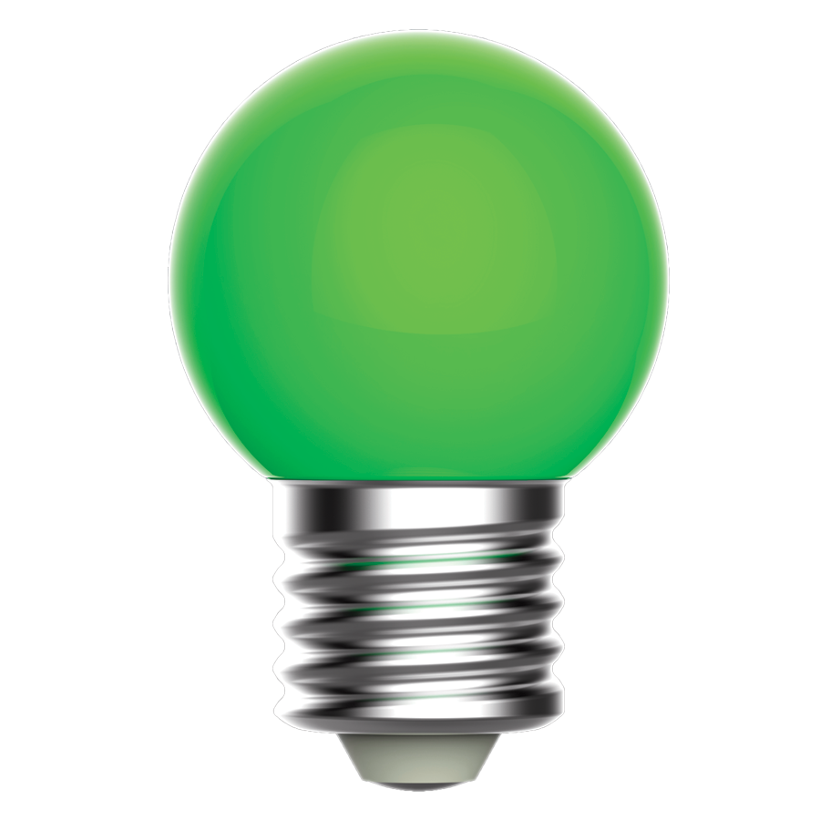 MAKEL 1 W E27 LED GECE AMPÜL YEŞİL