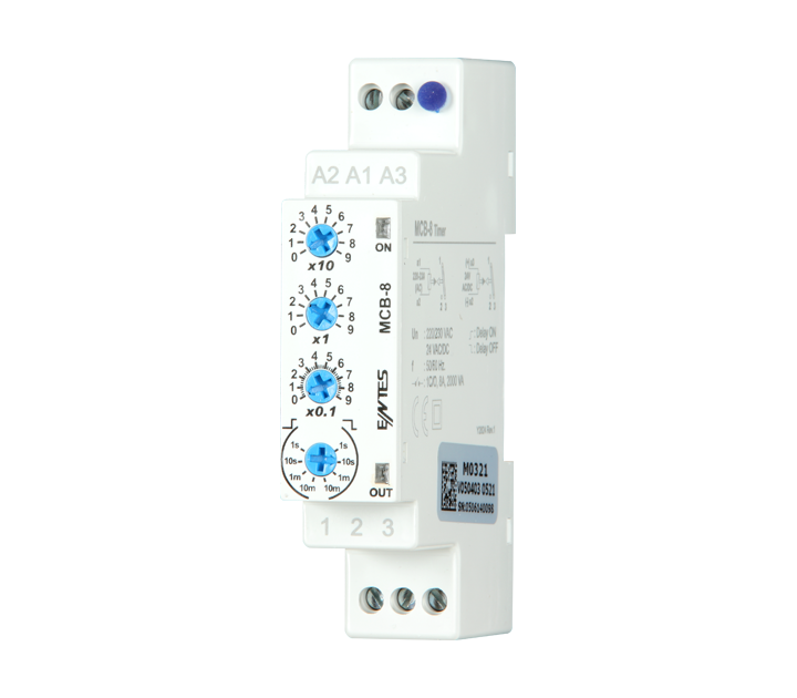 ENTES MCB-8 0,1sn - 999 dk ZAMAN RÖLESİ