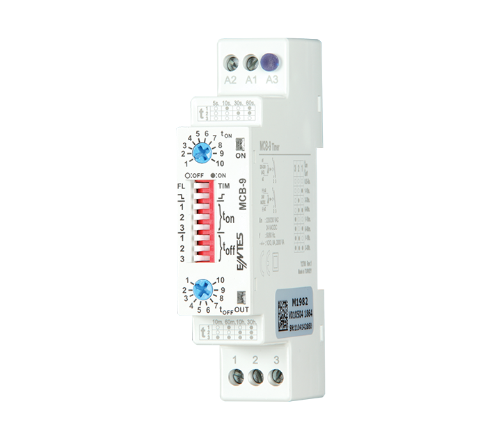 ENTES MCB-9 0,5sn - 30 saat ZAMAN RÖLESİ