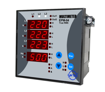 ENTES EPM-04-96 96*96 MULTİMETRE