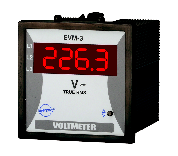 ENTES EVM-3 72*72 VOLTMETRE