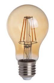 OSAKA 230V 3 W E27 A60 GOLD FLAMANLI RUSTİK LED AMPÜL