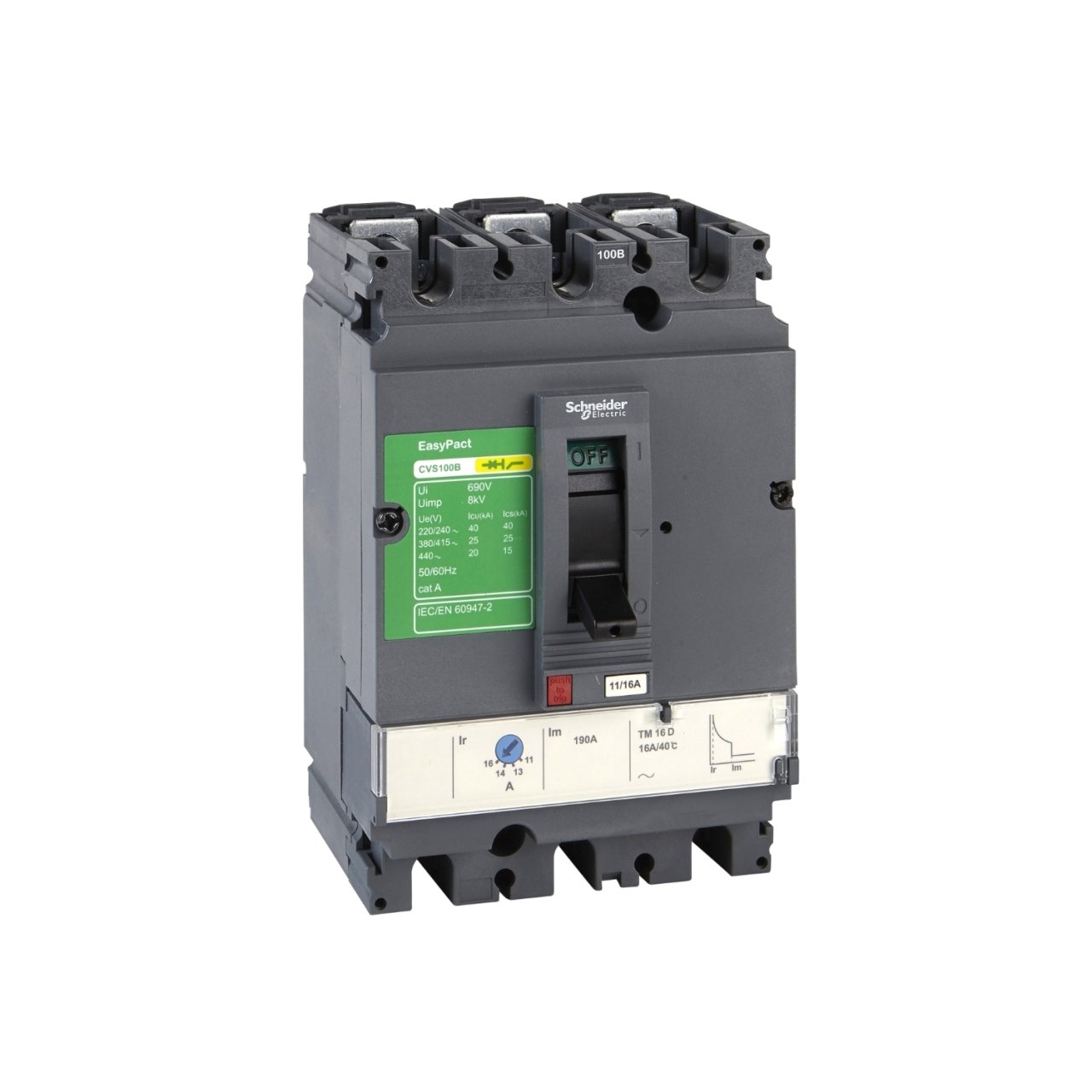 SCHNEİDER LV525333 36KA 175-250 A KOMPAK ŞALTER