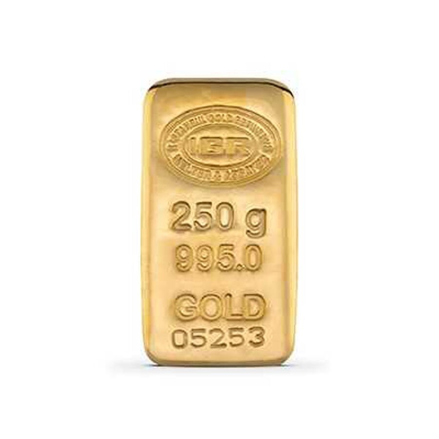 250 Gr 24 Ayar Külçe Altın
