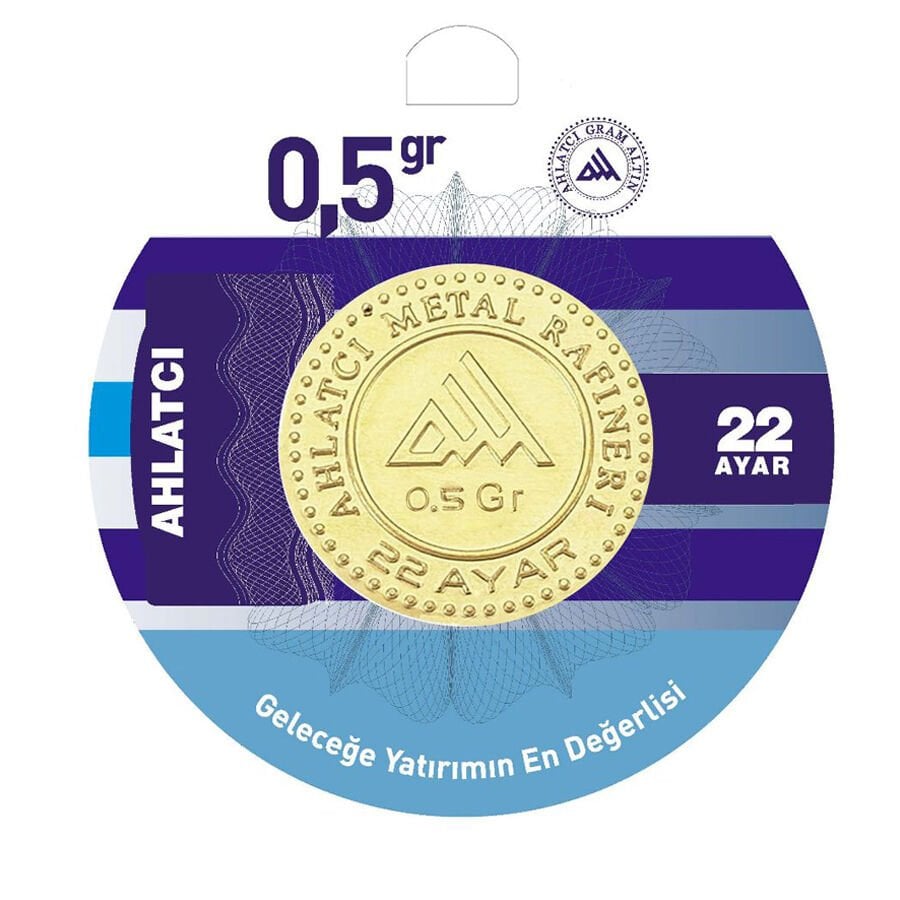 0.50 Gr 22 Ayar Gram Altın