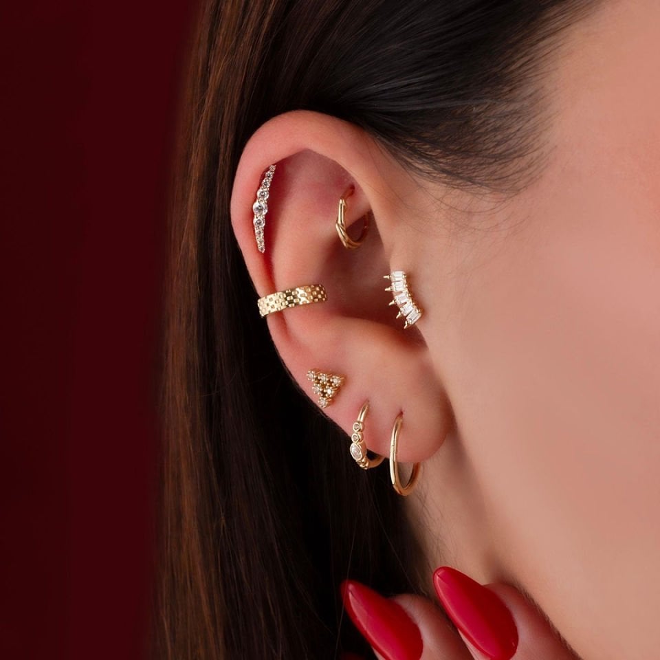 Mızrak Tragus Piercing