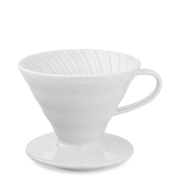 Hario V60 01 Dripper (Beyaz Seramik)