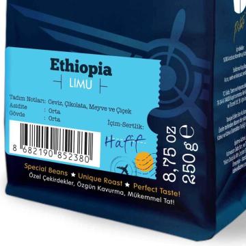 Moliendo Ethiopia Limu Yöresel Kahve 250 gr.