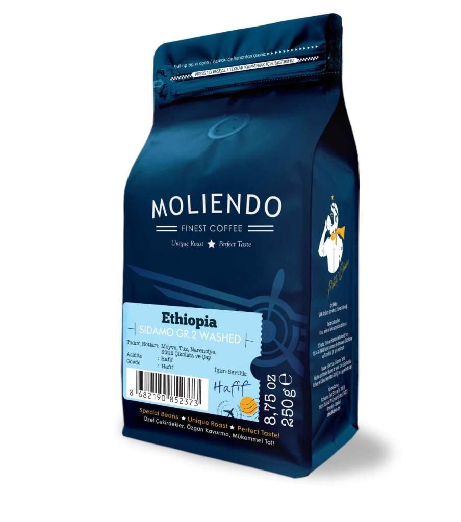 Moliendo Ethiopia Sidamo Washed Gr 2 Local Coffee