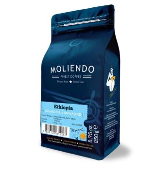 Moliendo Ethiopia Sidamo Coffee Regional Game 4 Dry Processing