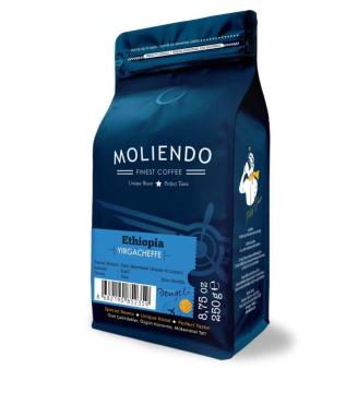 Moliendo Ethiopia Yirgacheffe Yöresel Kahve
