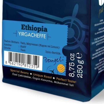 Moliendo Ethiopia Yirgacheffe Yöresel Kahve