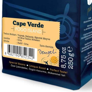 Moliendo Cape Verde Fogo Island Yöresel Kahve 250 gr.