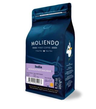 Moliendo India Monsooned Malabar Yöresel Kahve