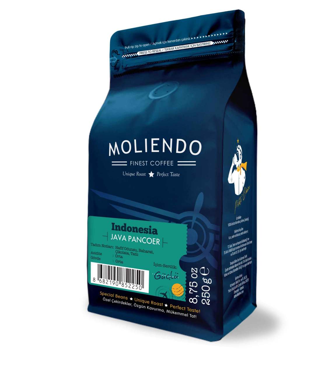 Moliendo Indonesia's Java Panco Local Coffee