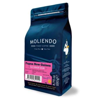 Moliendo Papua New Guinea Sigri AA Yöresel Kahve 250 gr.