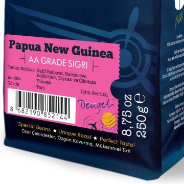 Moliendo Papua New Guinea Sigri AA Yöresel Kahve 250 gr.