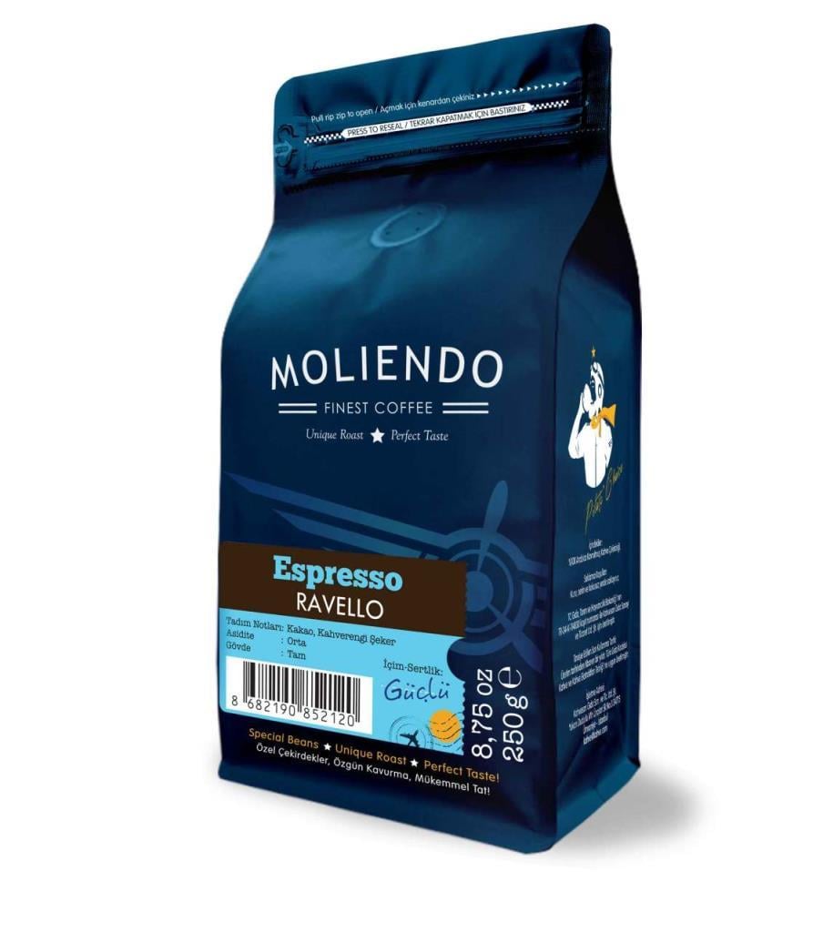 Moliendo Ravello Espresso Blend Kahve 250 gr.